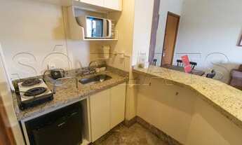 Imagem 3: Flat mobiliado no Itam Bibi com 1x dorm com vista para Avenida Faria Lima. Consulte-nos