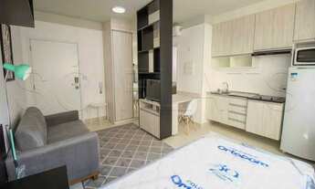 Imagem 2: Flat mobiliado com 26m² para locação próximo ao Hospital das Clínicas mobiliado aceita pet