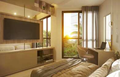 Imagem 2: 1 quarto pé na areia em Candeias com pagamento facilitado: alta demanda pra aluguel e Airb