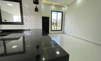 Imagem 5: Casa de condomínio térrea para venda possui 113 metros quadrados com 3 quartos