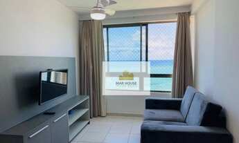 Imagem 2: Apartamento com 2 dormitórios para alugar, 53 m² por R$ 3.400,00/mês - Boa Viagem - Recife