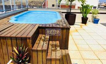 Imagem 4: RECREIO, COB. DUPLEX COM 4 SUÍTES, 5 BANHEIROS, PISCINA, CHURRASQUEIRA, MOBILIADO E 4 VAGA