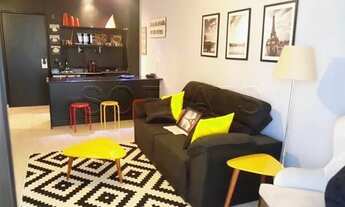 Imagem 2: Flat completamente mobiliado para locação na Av Brigadeiro Luís Antônio. Com entrada imedi