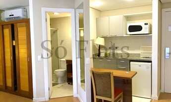 Imagem 3: Flat totalmente mobiliado em Moema ao lado da Av Ibirapuera e próximo do Metrô Moema