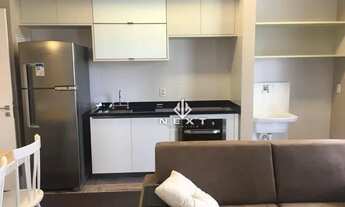 Imagem 3: Apartamento com 1 dormitório para alugar, 50 m² por R$ 3.800,00/mês - Trix Tamboré - Santa