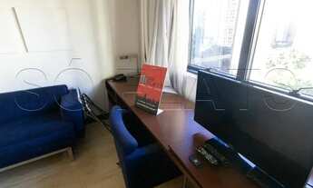 Imagem 6: Flat com 1x dormitório e serviço na Av. Ibirapuera para locação imediata sem fiador e sem