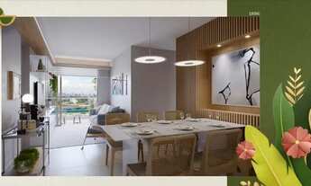 Imagem 2: Apartamento para venda tem 53 metros quadrados com 2 quartos em Caxangá - Recife - PE