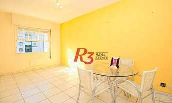 Imagem 2: Apartamento para alugar, 81 m² por R$ 2.808,28/mês - José Menino - Santos/SP