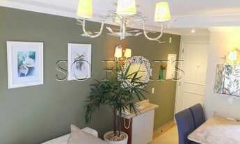 Imagem 3: Lindo flat para locação em Moema, muito bem decorado e equipado a 3 quadras da Av. Ibirapu