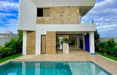 Imagem 2: Casa de condomínio para venda com 330 metros quadrados com 4 quartos em Cidade Alpha - Eus