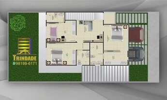 Imagem 3: Exclusiva Casa de Alto Padrão No Alto Do calhau, 3 Suítes, ENTRADA PARCELADA, Prime calhau