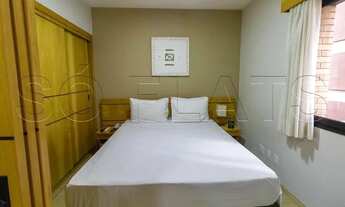 Imagem 6: Flat para locação, reformado todo mobiliado com 1x dormitório com entrada imediata e sem f