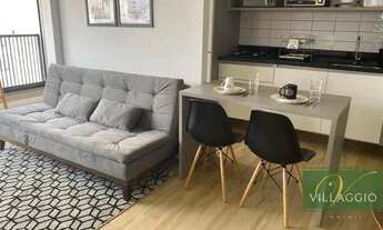 Imagem 3: Apartamento com 1 dormitório para alugar, 43 m² por R$ 3.120,00/mês - Jardim Redentor - Sã