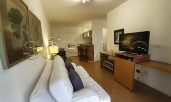 Imagem 5: Flat com 1 dorm. reformado com camareira, tv a cabo e garagem ao lado da Av Paulista. Cons