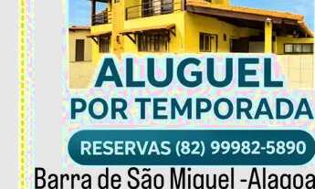 Imagem: Casa na barra de São Miguel recanto dos