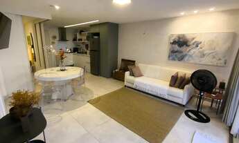 Imagem 2: Apartamento mobiliado com 01 quarto, escritório, varanda, lazer no Cabo Branco