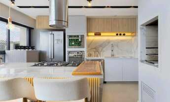 Imagem 4: Apartamento espaçoso de 109m² com 3 dormitórios e terraço gourmet Sofisticação e praticid