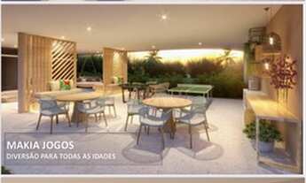 Imagem 5: Apartamento jardim no condomínio makia para venda tem 29 metros quadrados com 1 quarto em