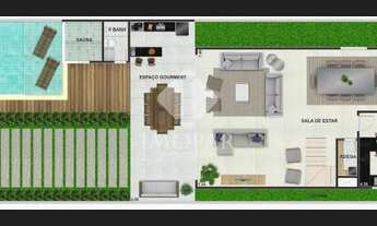 Imagem 4: Condomínio Rio Mar - Casa Triplex com 320 metros quadrados com 4 Suítes