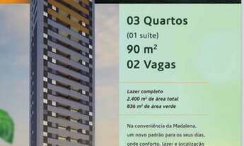 Imagem 2: Apartamento 90 m2 quadrados C/ 03 quartos unidades todas nascente ! na Madalena