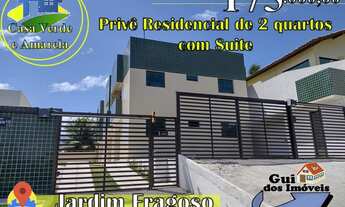 Imagem 2: Apartamento para venda possui 53M² com 2 quartos 1 Suite em Fragoso - Olinda - 175 MIL