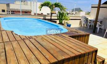 Imagem 3: RECREIO, COB. DUPLEX COM 4 SUÍTES, 5 BANHEIROS, PISCINA, CHURRASQUEIRA, MOBILIADO E 4 VAGA