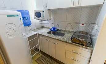 Imagem 6: Flat disponível para locação no Tsue Bienal contendo 30m², 1 dormitório e 1 vaga de garage