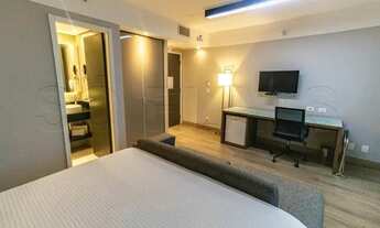 Imagem 3: Flat com 1x dorm. próximo a Av. Ibirapuera Shopping Ibirapuera totalmente reformado. Sem f