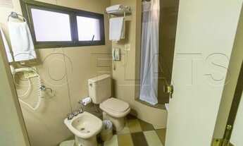 Imagem 6: Flat mobiliado com serviços hoteleiros com 48m² a 70 mestro andando da Avenida mais famosa