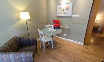 Imagem 4: Flat entre o Jardins e Paraíso ideal para moradia de longo prazo apartamento com varanda