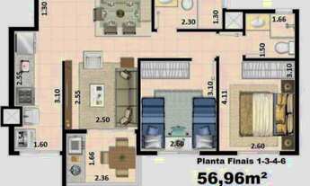 Imagem 5: Apto 2 Dorm ( 1 Suite) - Martim de Sá Praia Clube - Caraguatatuba - SP
