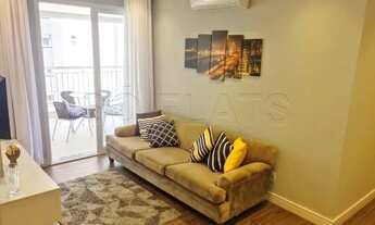 Imagem 4: Apartamento mobiliado com 2 dormitórios e 1 vaga de garagem disponível para locação na Bar