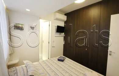 Imagem 6: Flat na Avenida Paulista disponível para locação contendo 76m² e 2 dormitórios