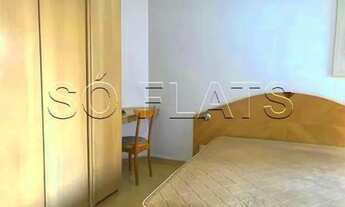 Imagem 4: Em frente ao Shopping Vila Olímpia, ótimo empreendimento totalmente mobiliado. Sem burocra