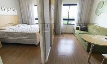 Imagem 2: Flat para locação no Mercure SP Pinheiros contendo 28m², 1 dormitório e 1 vaga de garagem