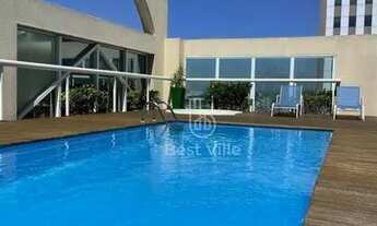 Imagem 7: Flat com 1 dormitório para alugar, 54 m² por R$ 4.300/mês - Alphaville - Barueri/SP