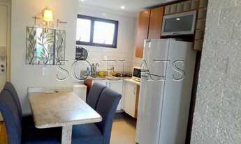 Imagem 4: Lindo flat para locação em Moema, muito bem decorado e equipado a 3 quadras da Av. Ibirapu