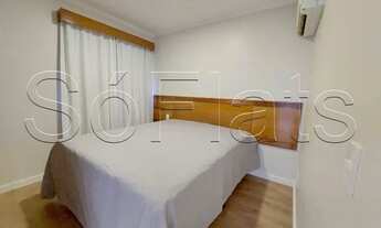 Imagem 7: Flat disponível para locação na Vila Olímpia mobiliado com 2 dormitórios próximo da Av Ban