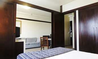 Imagem 4: Flat Condomínio Metrópoles em Alphaville, entrada imediata c/ arrumação