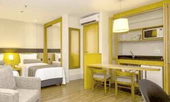 Imagem 3: Flat no Itaim apto diferenciado com varanda e vista pra rua arborizada no coração do Itaim