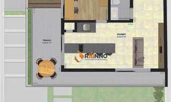 Imagem 4: Casa triplex com 3 suítes à venda, 206 m² no bairro Água Verde - Curitiba/PR