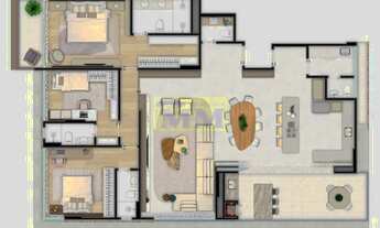 Imagem 7: Apartamento de Alto Padrão no Edifício Rio Maggiore - Viva o Extraordinário!