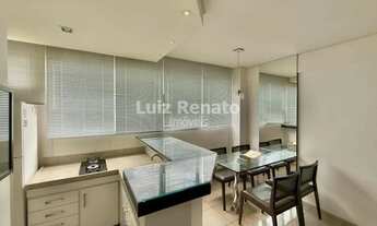 Imagem 3: Flat mobiliado de 51 m² no Luxemburgo, BH 1 quarto com suíte e varanda