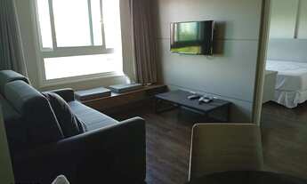 Imagem 5: MÁFFER IMÓVEIS ALUGA Apartamento mobiliado de 1 dormitório com garagem em localização priv