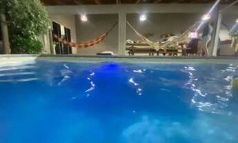 Imagem 7: Casa com piscina mobiliada para locação por temporada em uberlandia