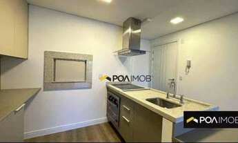 Imagem 2: Apartamento com 1 dormitório para alugar, 54 m² por R$ 4.257,00/mês - Petrópolis - Porto A