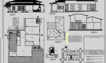 Imagem 4: Casa nova de alto padrão em fase de acabamento