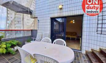 Imagem 3: Cobertura com 3 dormitórios à venda, 222 m² por R$ 1.250.000,00 - Ponta da Praia - Santos