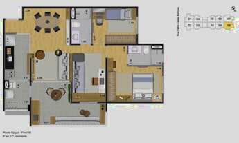 Imagem 7: Apartamento, 2 dorms, 1 suite, 1 vaga de garagem - São Paulo - SP