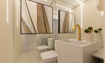 Imagem 4: Apartamento para venda tem 107 metros quadrados com 3 quartos em Vila Romana - São Paulo